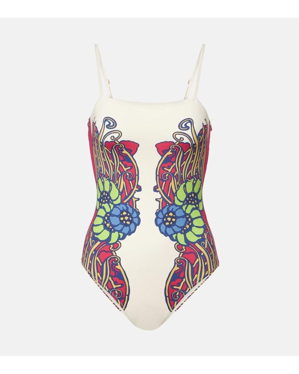 LaDoubleJ Pink Elle Printed Swimsuit