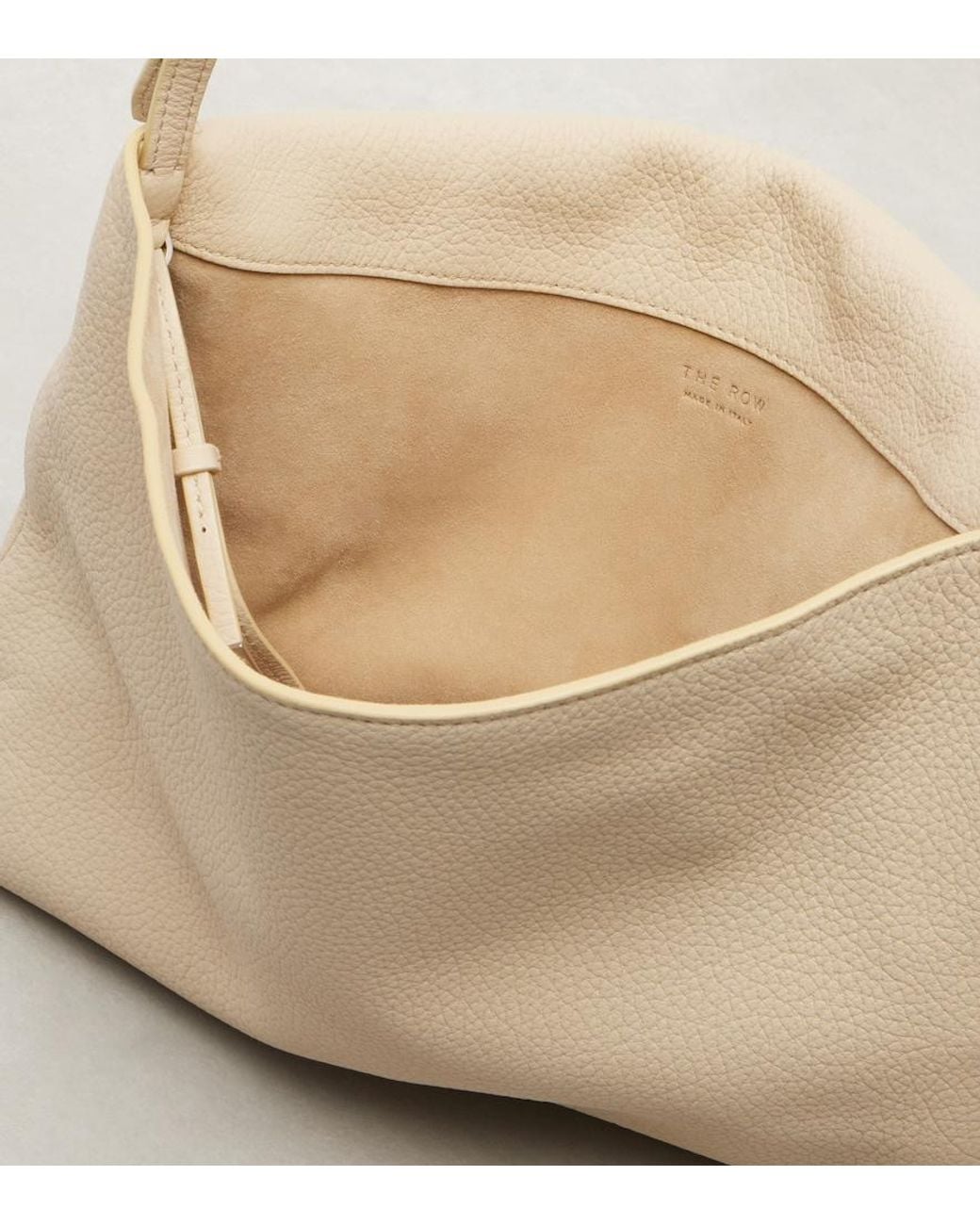 The Row Natural Schultertasche Nan Aus Leder