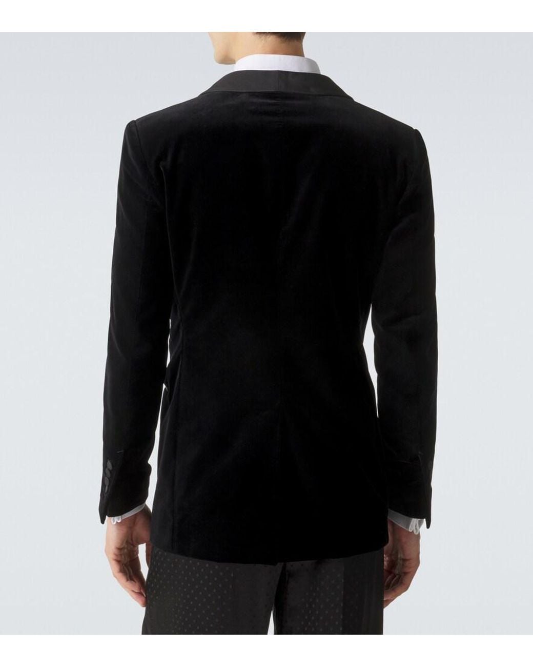 Tom Ford Black Velvet Suit Jacket for men