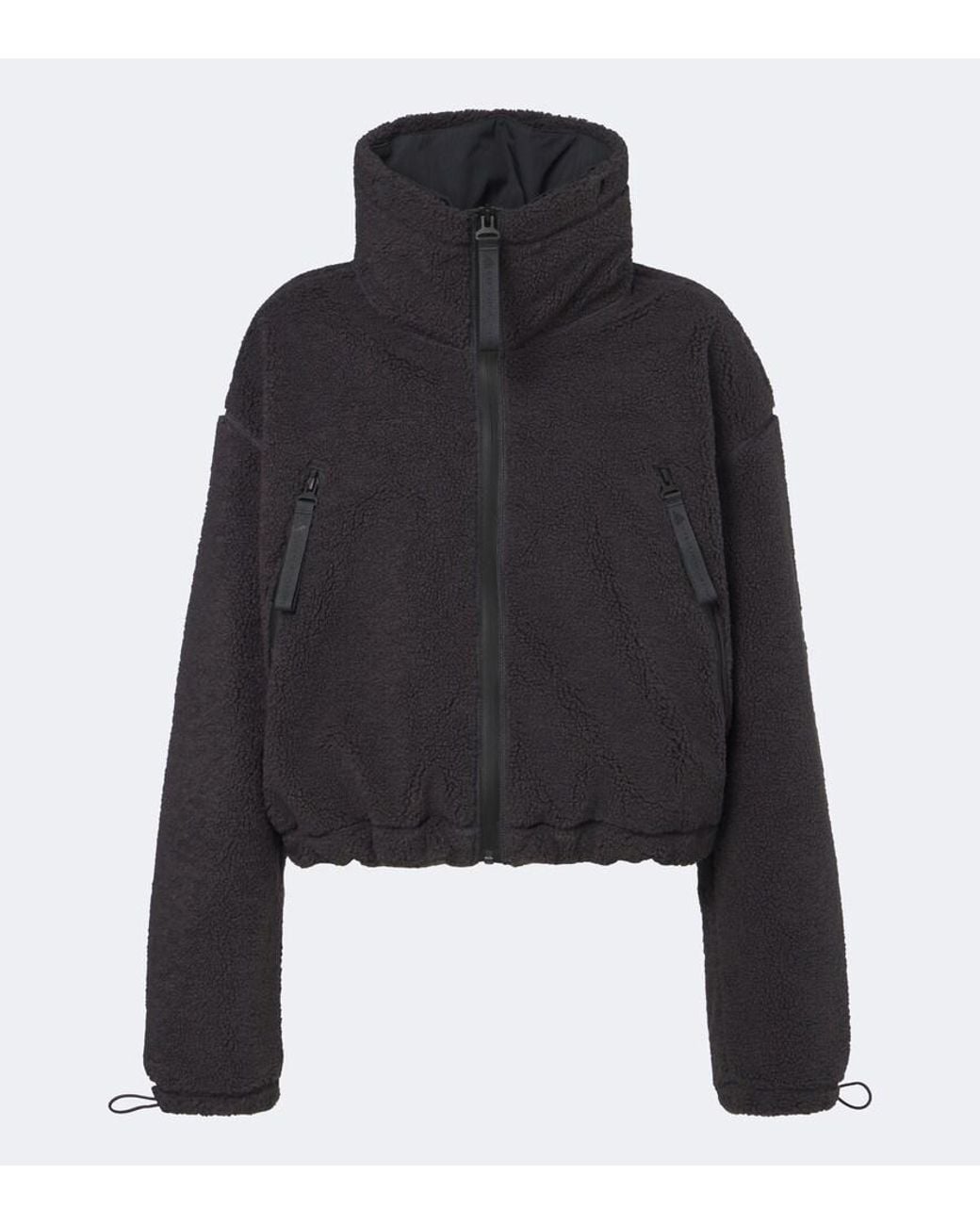 Adidas By Stella McCartney Black Teddy Jacket