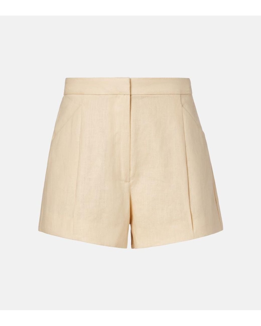 Posse Natural Rosalie Linen Shorts