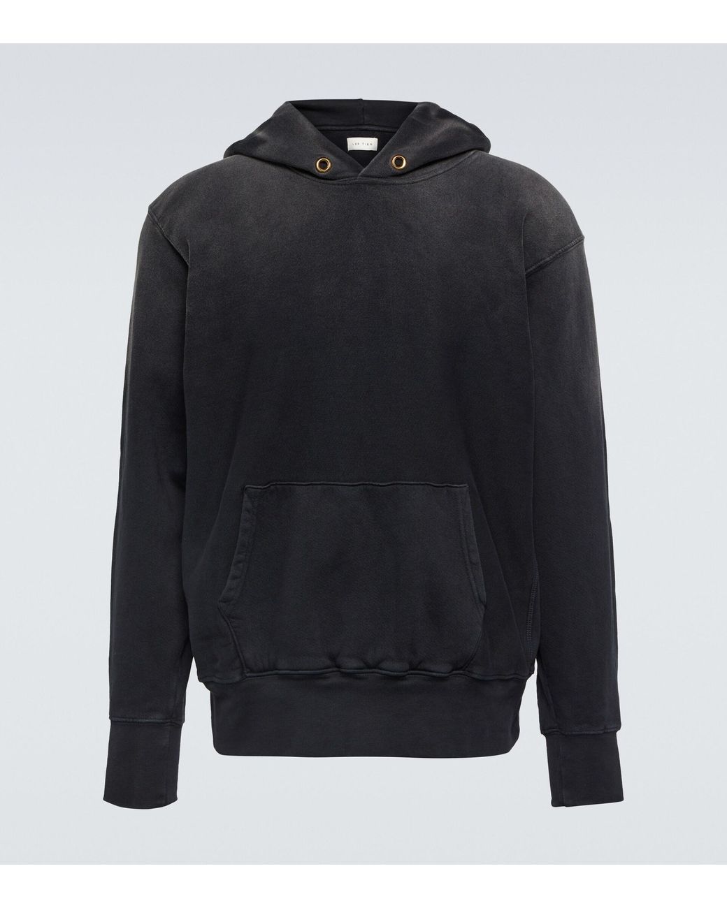 Les Tien Cotton Jersey Hoodie in Blue for Men | Lyst