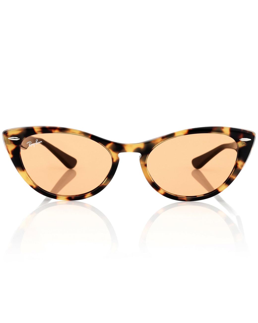 Damen Accessoires Sonnenbrillen Lanvin Klassische Cat-Eye-Sonnenbrille in Braun 