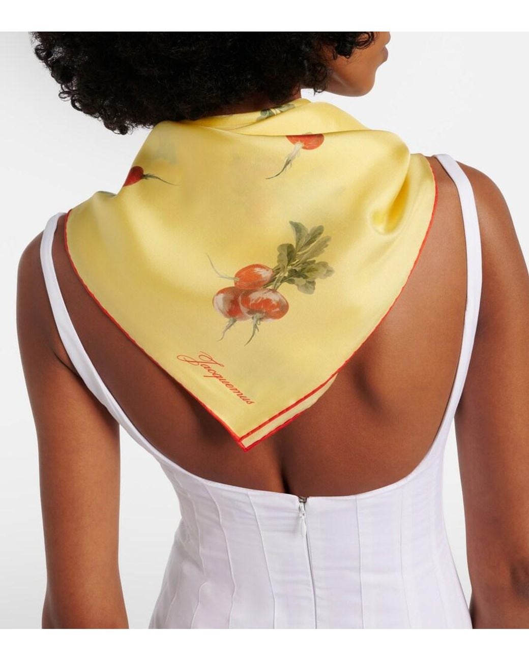 Sciarpa Raddish di Jacquemus in Metallic