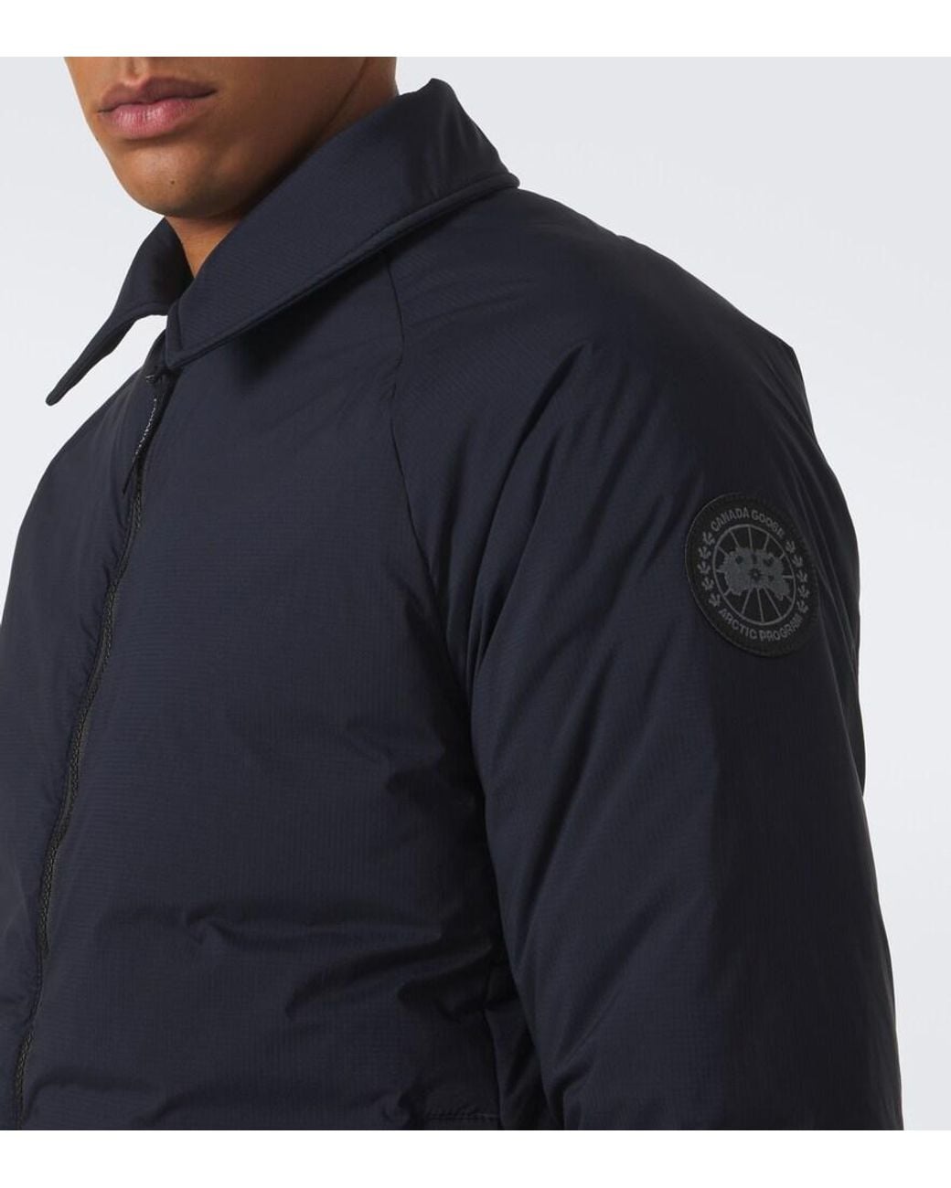 Canada Goose Blue Lodge Track Down Jacket for men