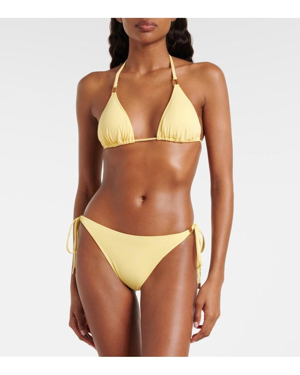 Melissa Odabash Natural Bikini-Oberteil Cancun