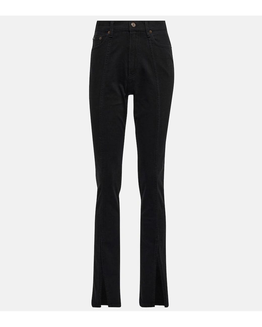 Polo Ralph Lauren Black High-Rise Slim Jeans