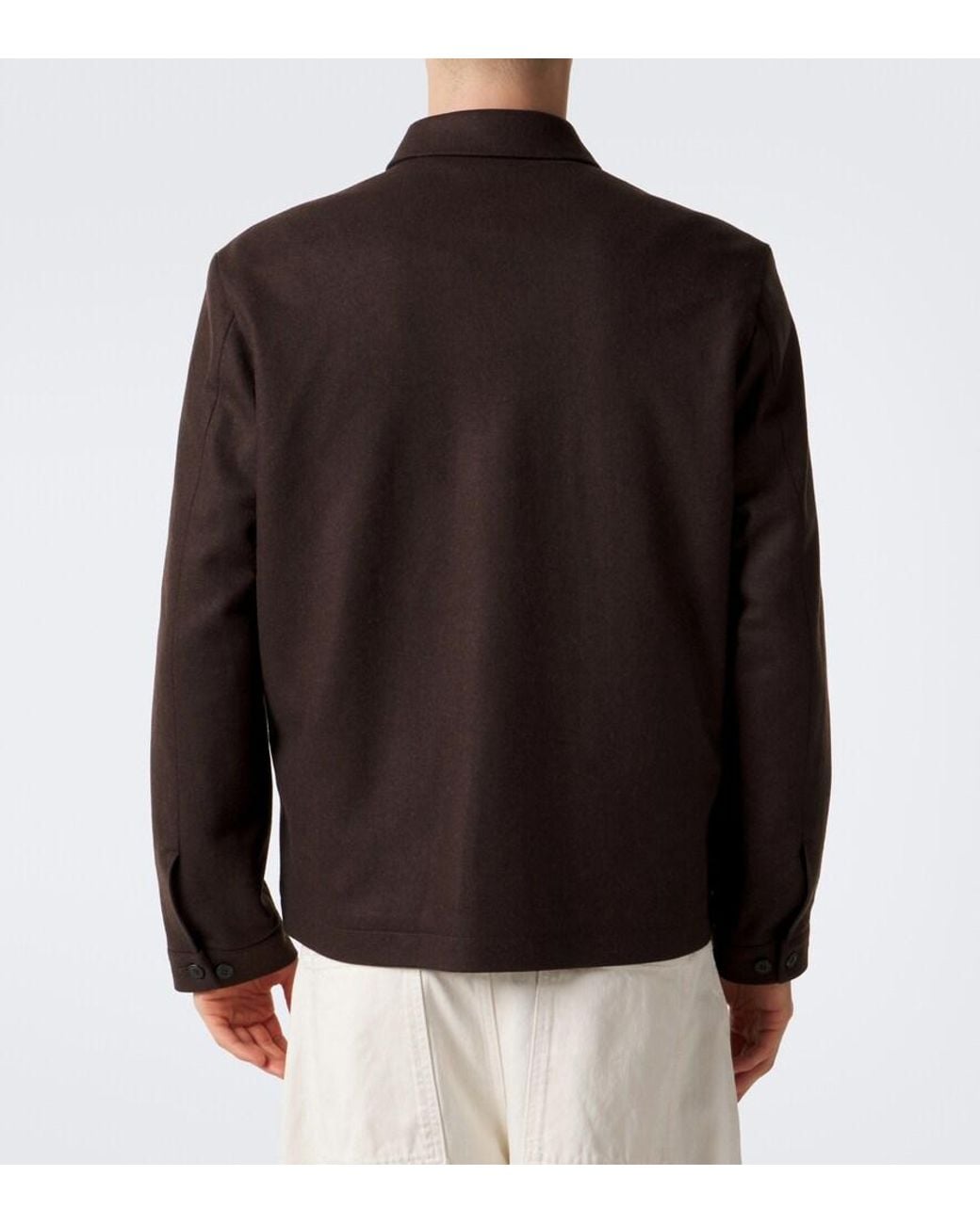 Sunspel Black Wool Jacket for men