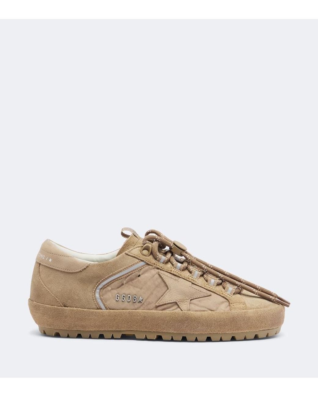 Golden Goose Deluxe Brand Brown Super-Star Ski Suede Sneakers