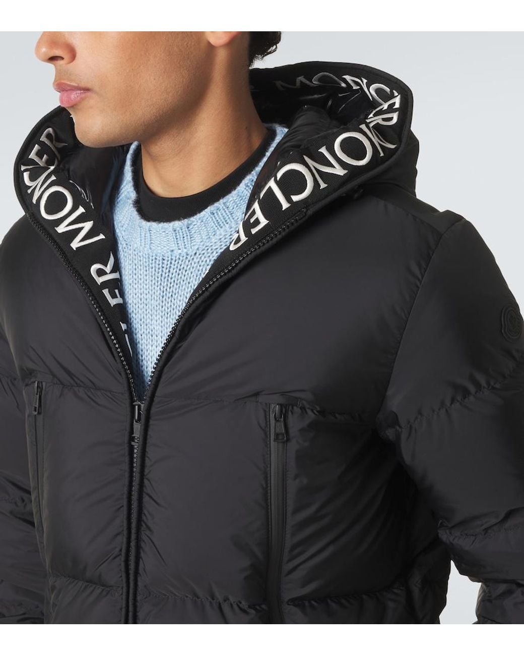 Moncler Black Montcla Down Jacket for men