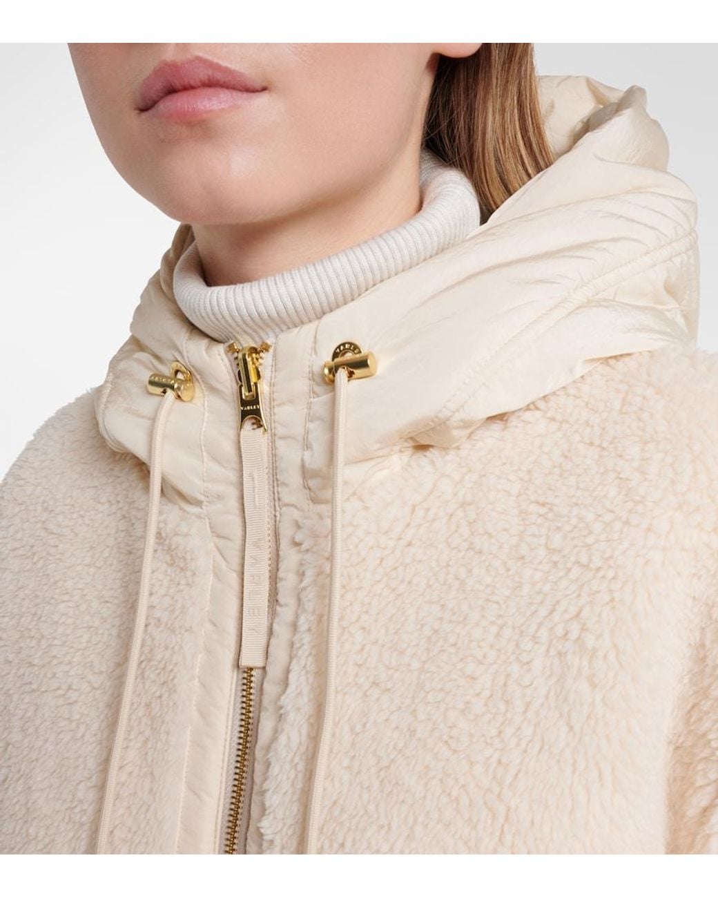 Varley Natural Cyrus Reversible Coat