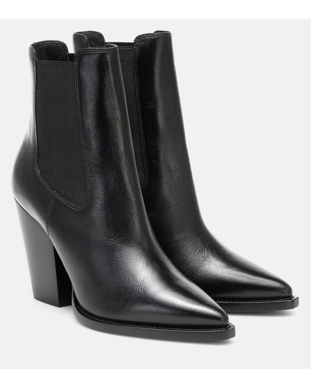 Saint Laurent Black Theo 95 Boots