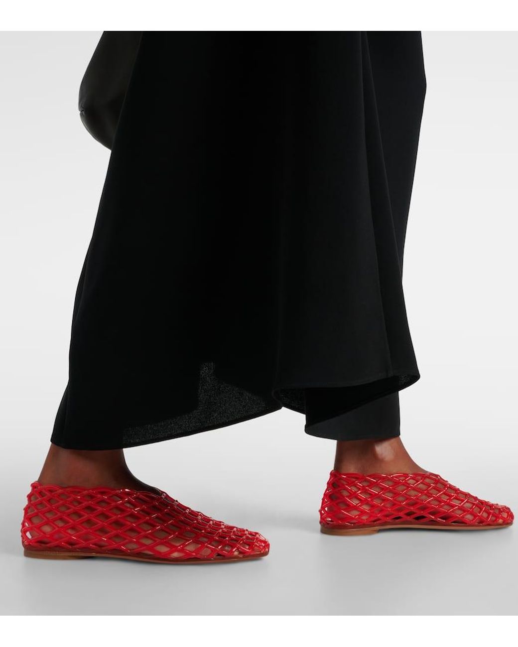 ⚠️難あり The Row MARA FLAT シューズ Red The Row Mara Flat in Red | FWRD
