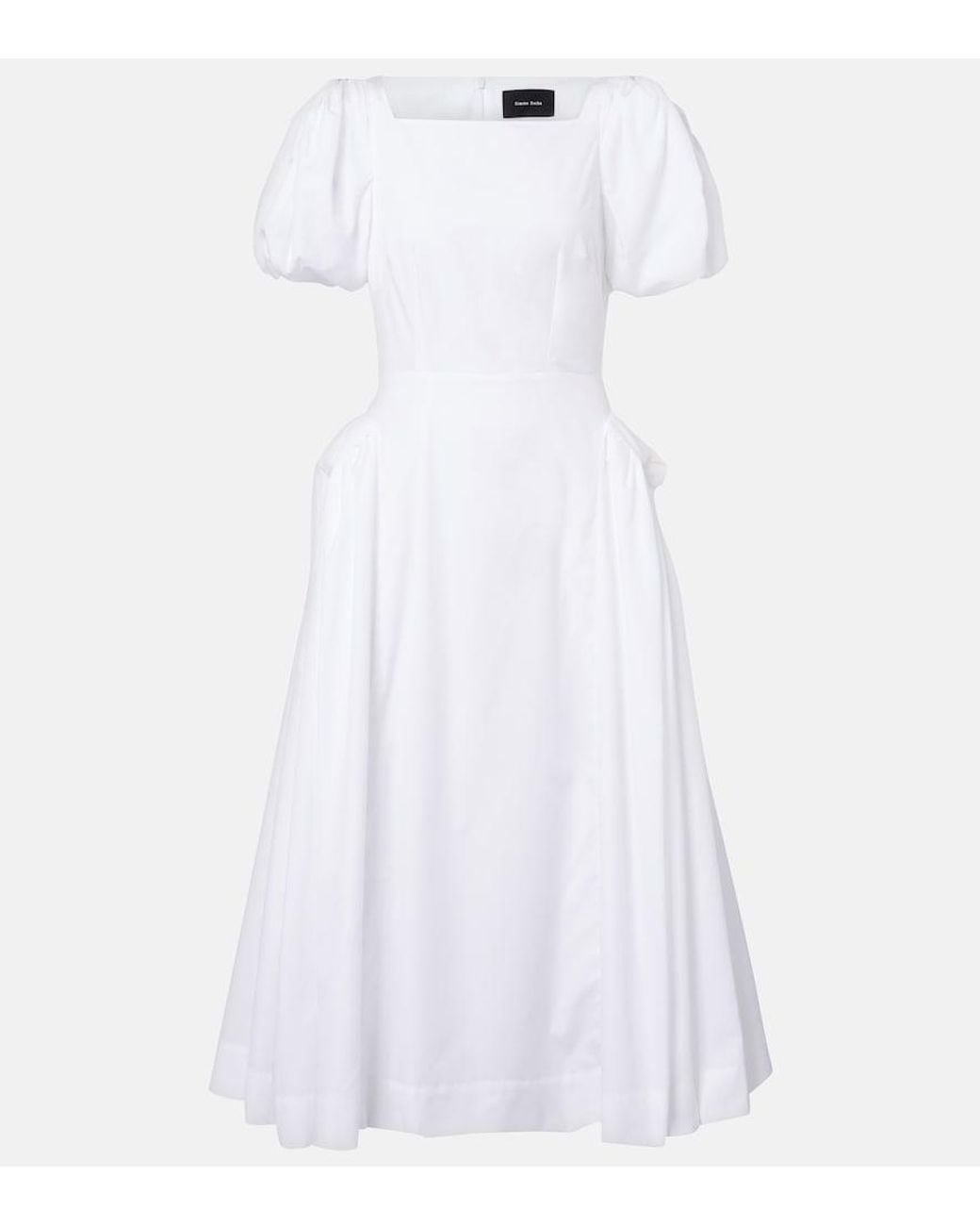 Abito Midi di Simone Rocha in White