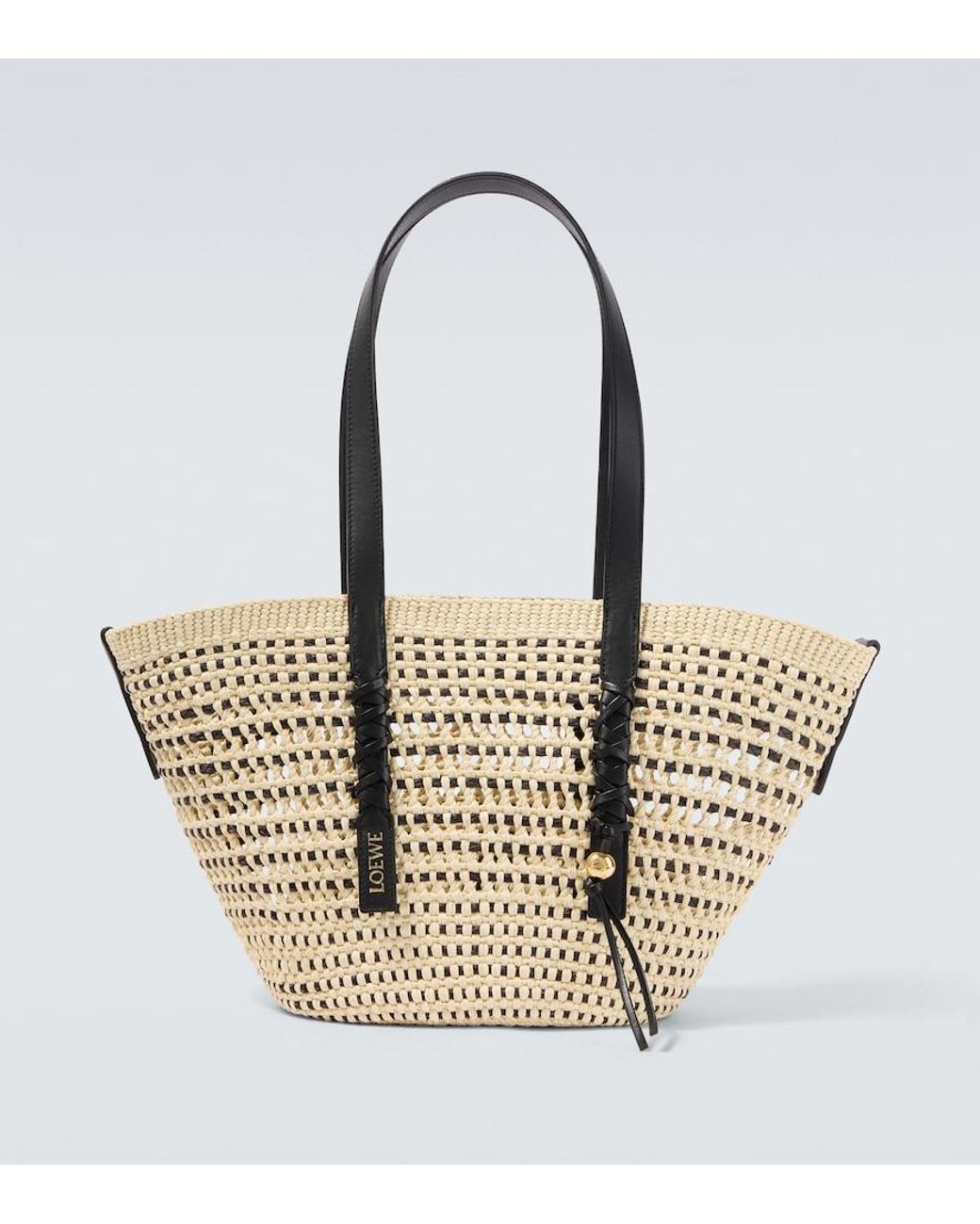 Loewe Metallic Paula's Ibiza Medium Basket Bag for men