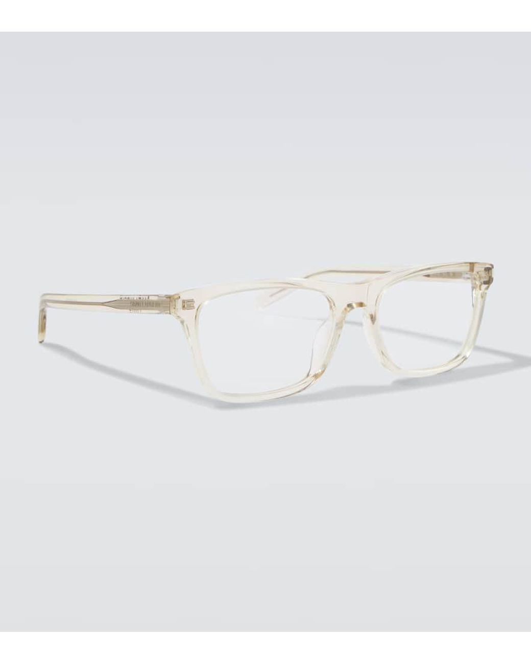 Occhiali Squadrati Sl 841 di Saint Laurent in Metallic da Uomo