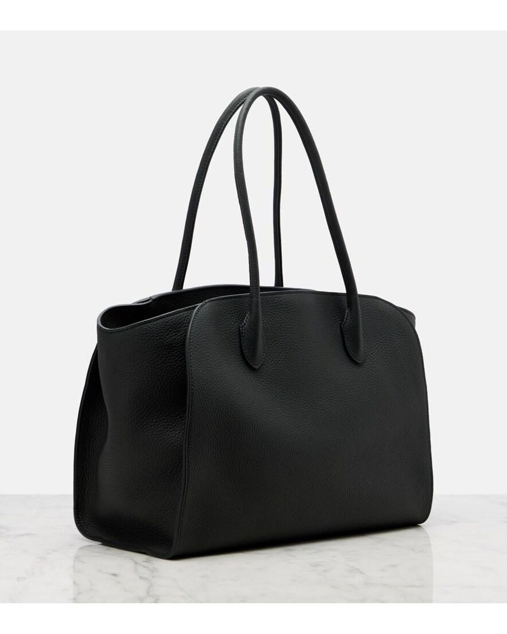 Borsa Marlo 14 di The Row in Black