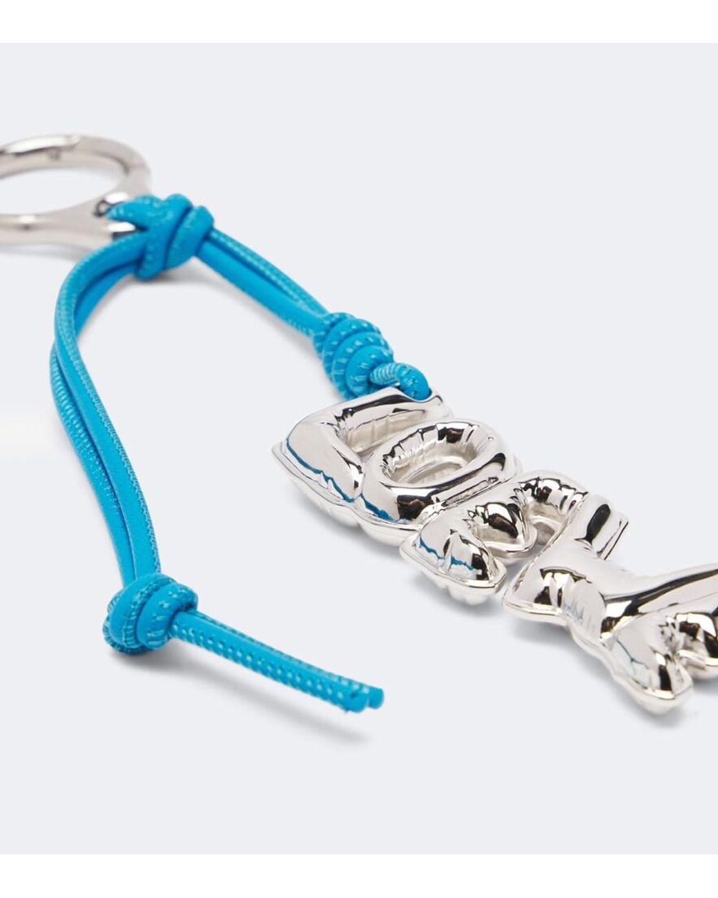 Loewe Blue Blown Leather-Trimmed Charm