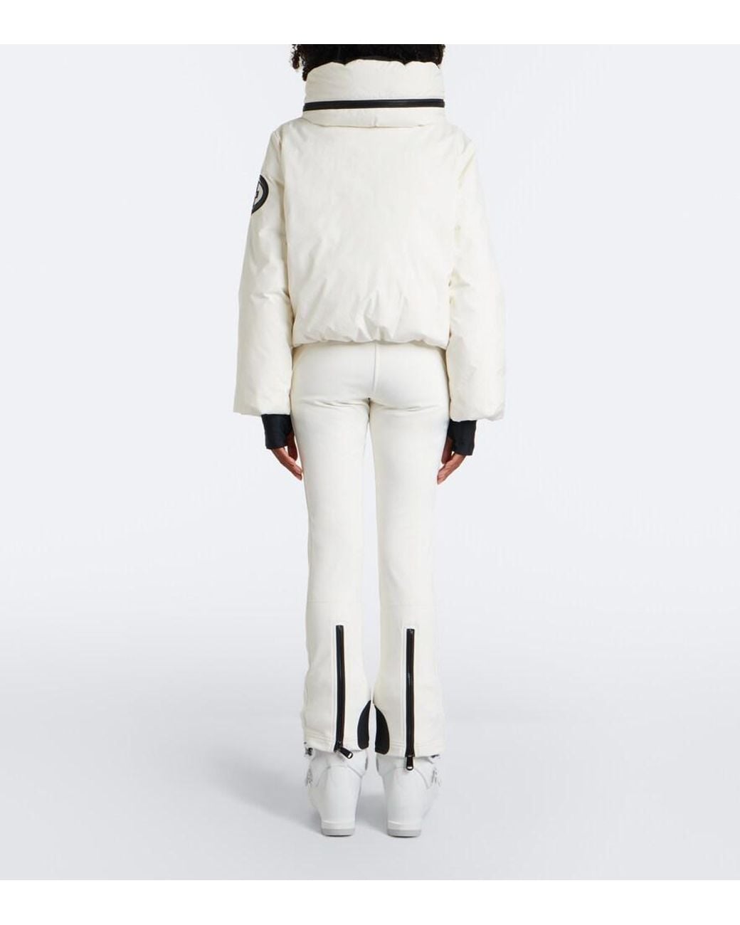 Goldbergh White Porter Hooded Ski Jacket