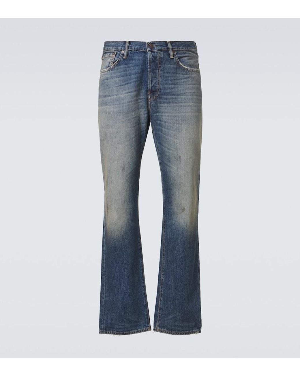 Acne Blue 1996 Straight Jeans for men