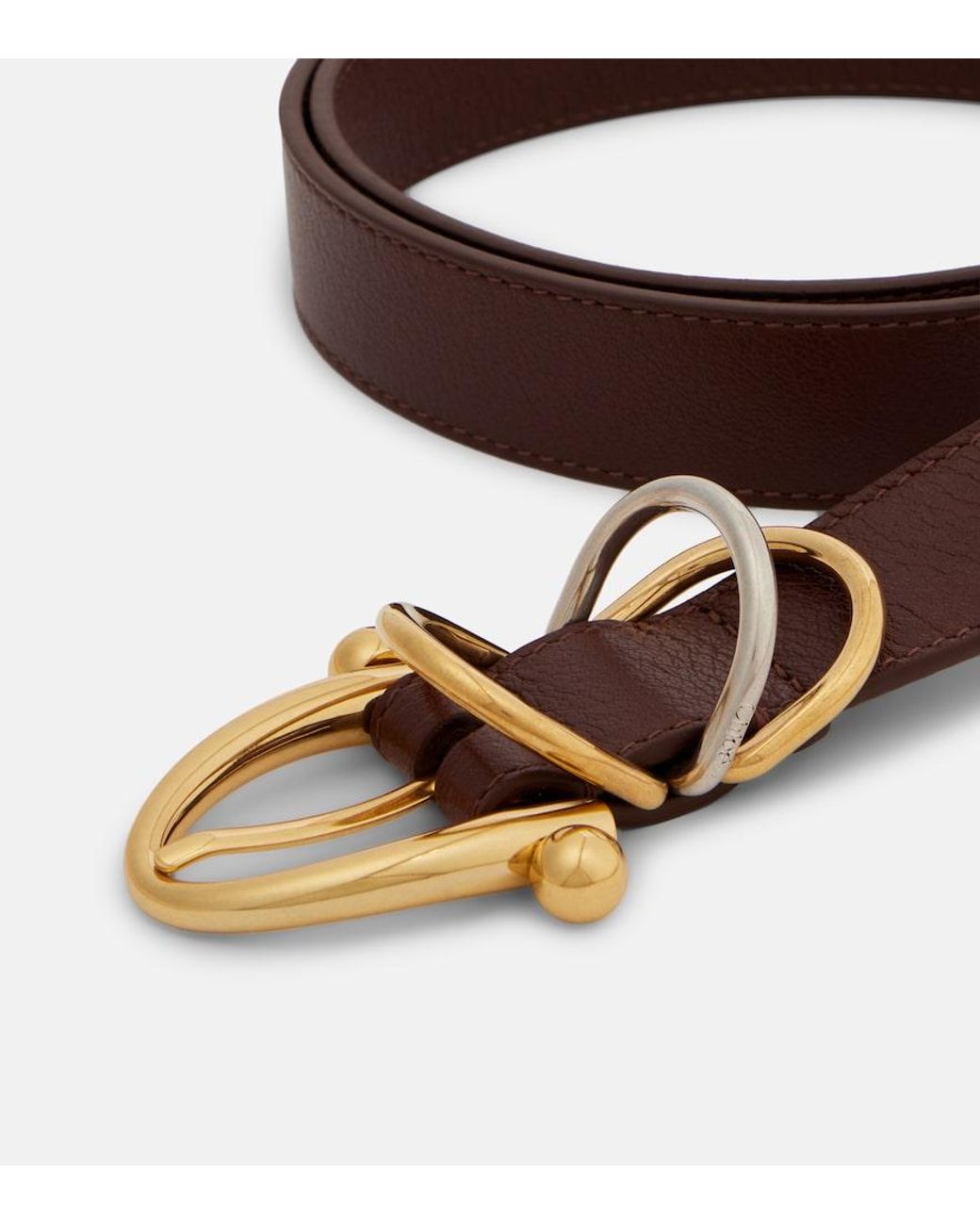 Chloé Brown Bracelet Leather Belt