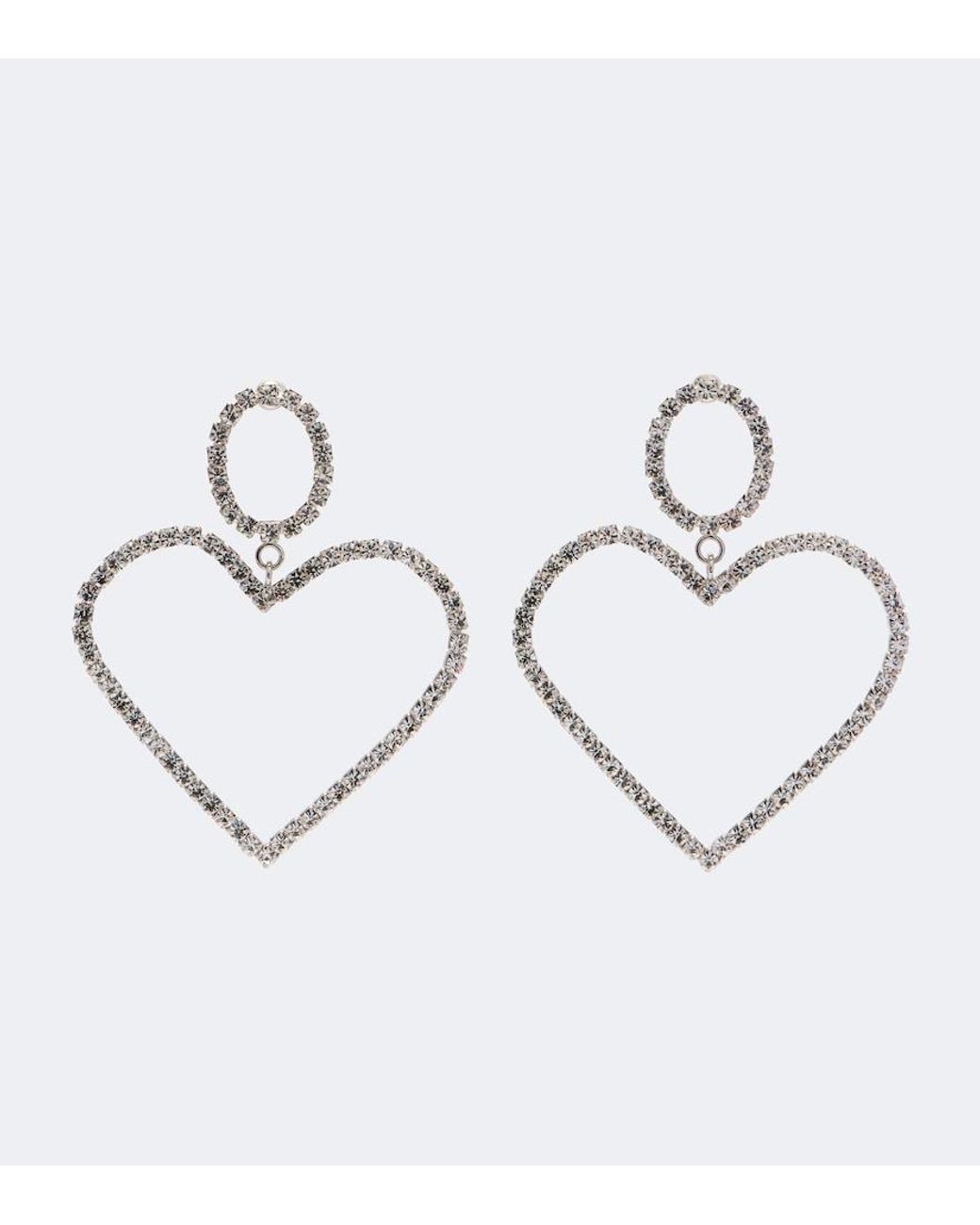 Isabel Marant Metallic Crystal-Embellished Earrings