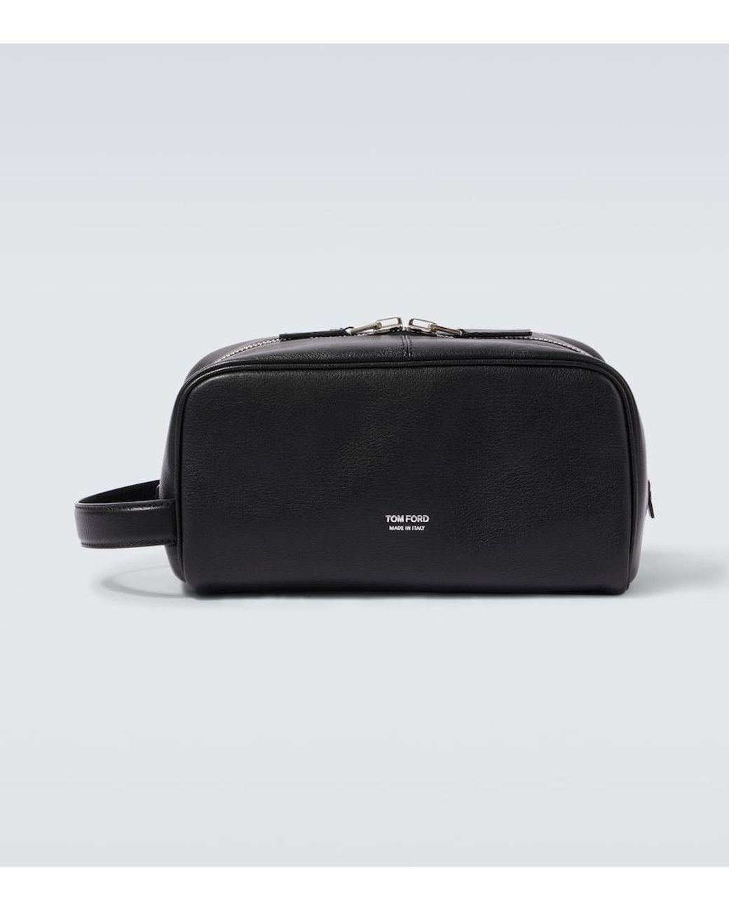 Trousse De Toilette En Cuir A Logo Tom Ford pour homme en coloris Black