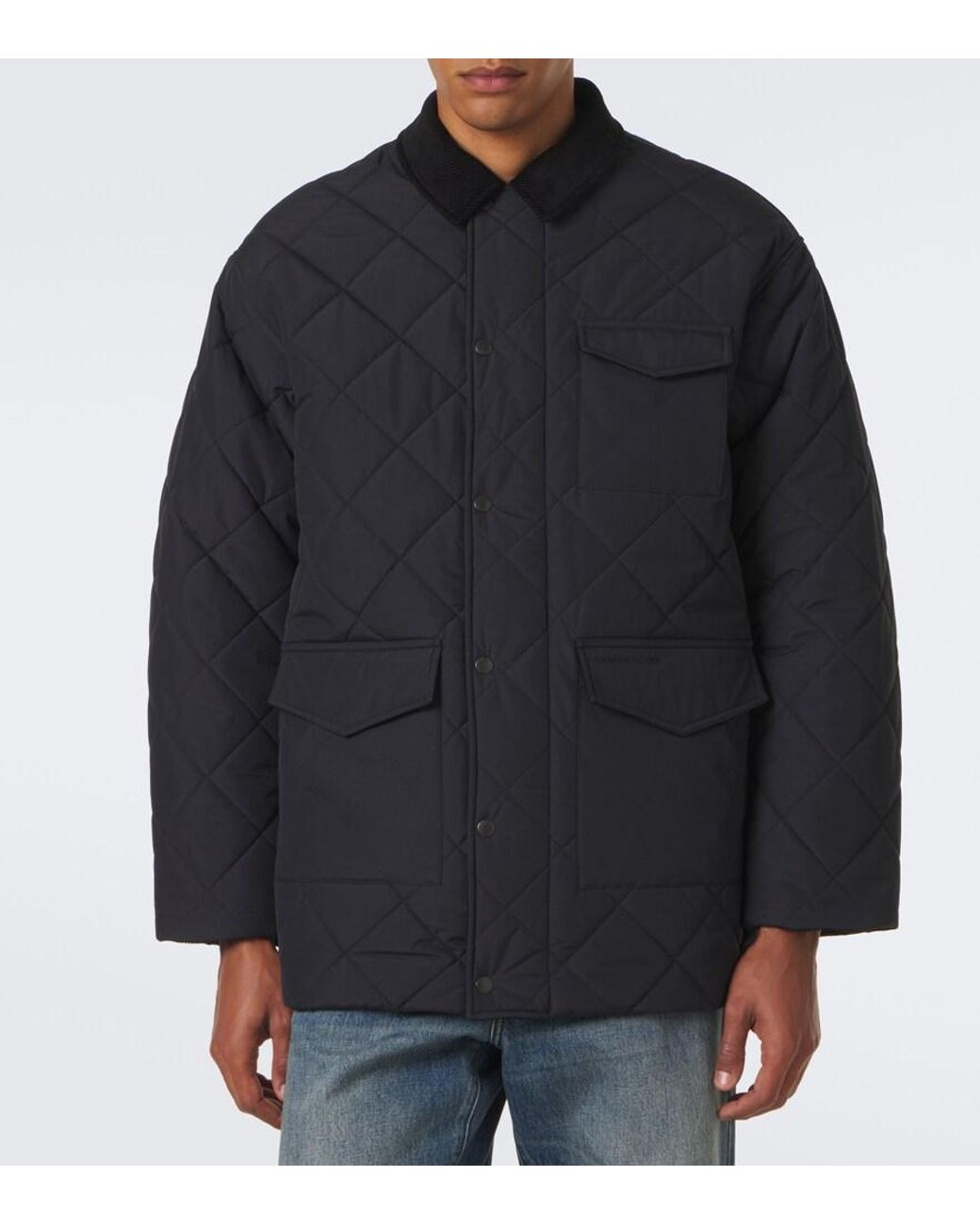 Canada Goose Blue Terra Quilted Jacket for men