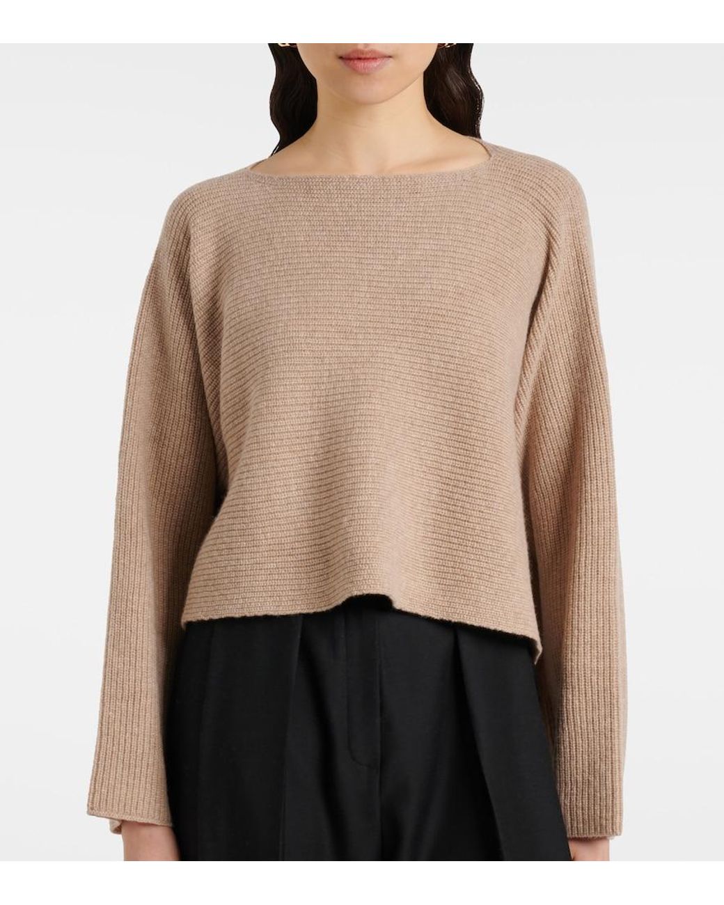 Altuzarra Natural Trip Wool And Cashmere Sweater