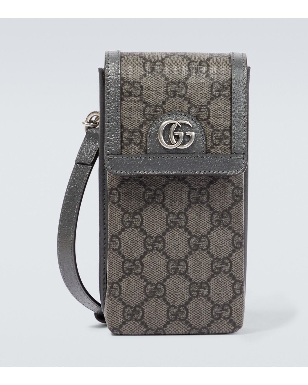 Gucci Ophidia GG Mini Phone Pouch in Grey for Men | Lyst Canada