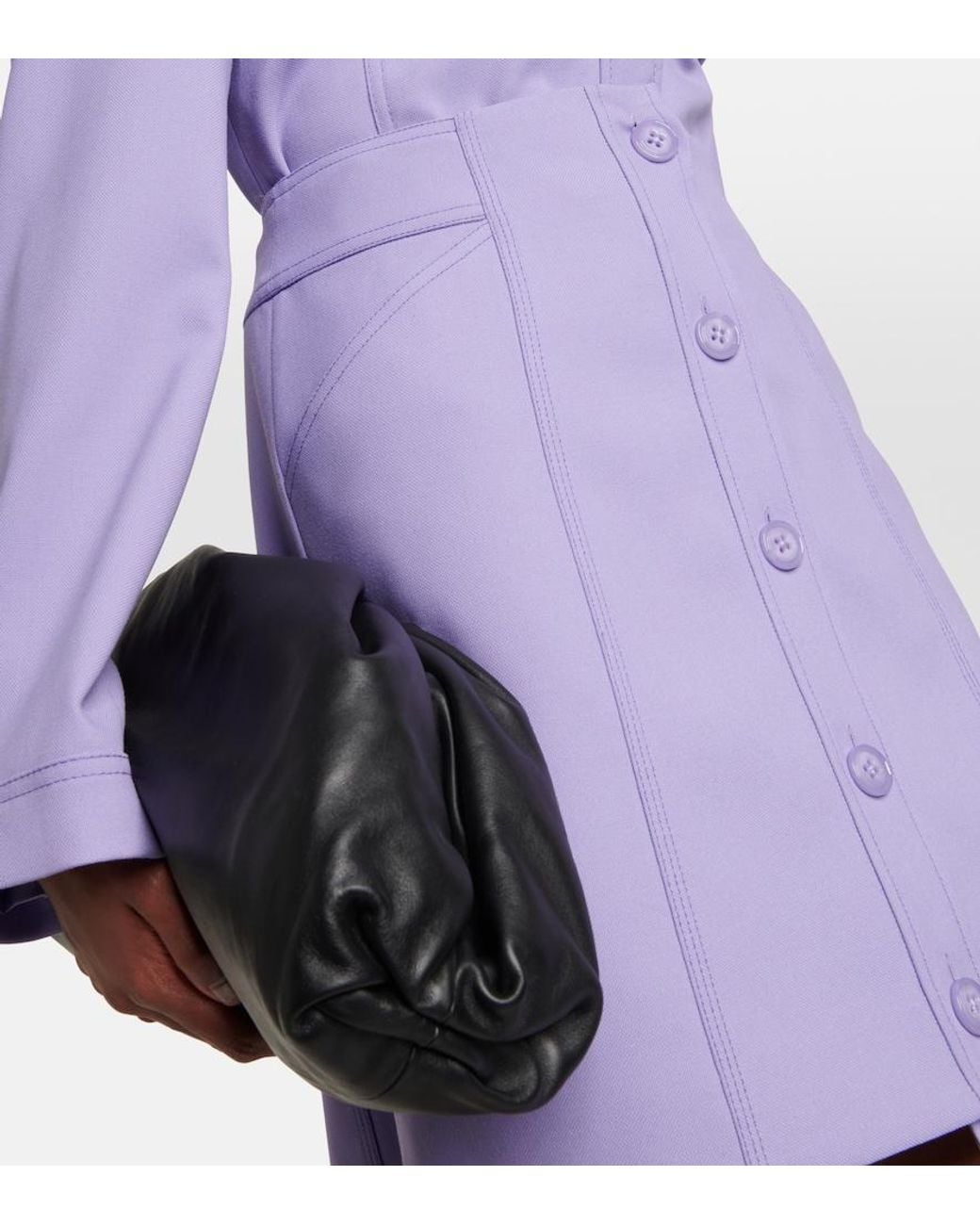 Dorothee Schumacher Purple Casual Attraction Miniskirt
