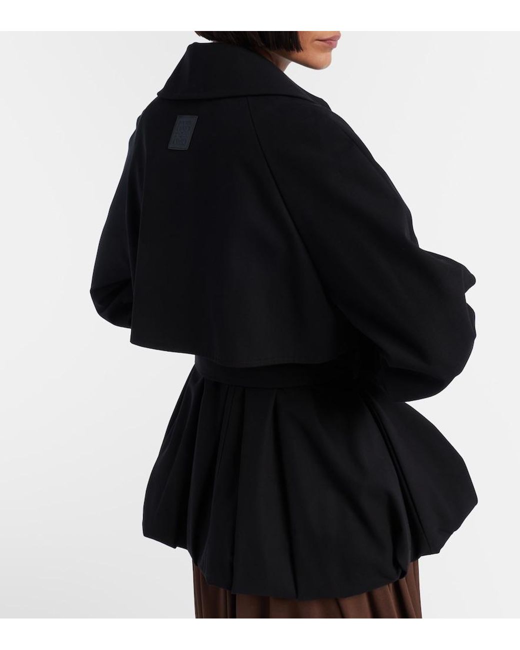 Loewe Black Balloon Cotton Jacket