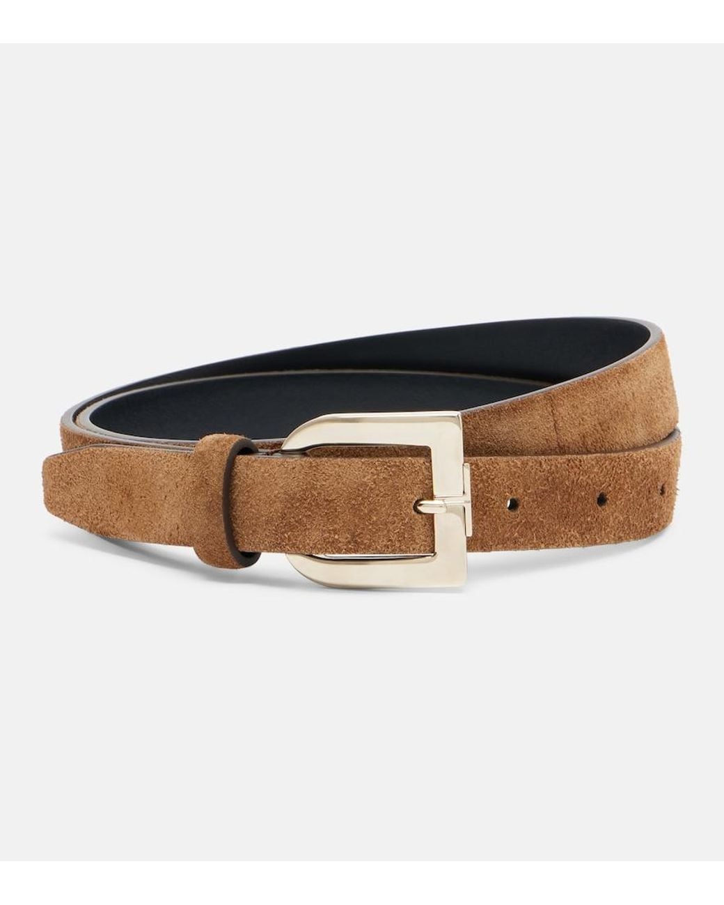 Tom Ford Brown Suede Belt