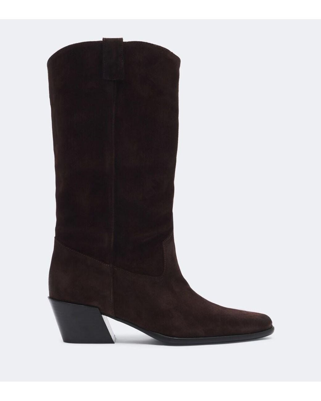 Staud Brown Monty Suede Knee-High Boots