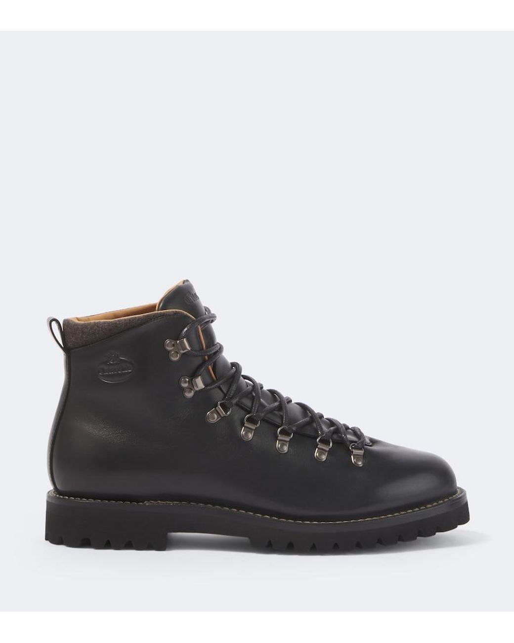 Church's Black Poulton Leather Lace-Up Boots for men