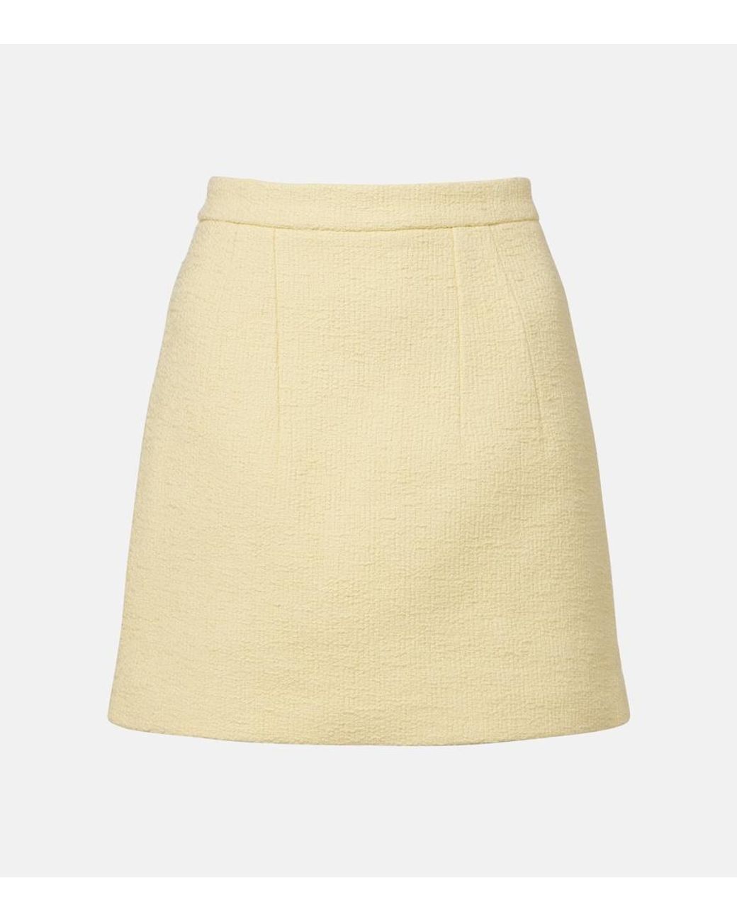 Patou Natural Cotton Miniskirt