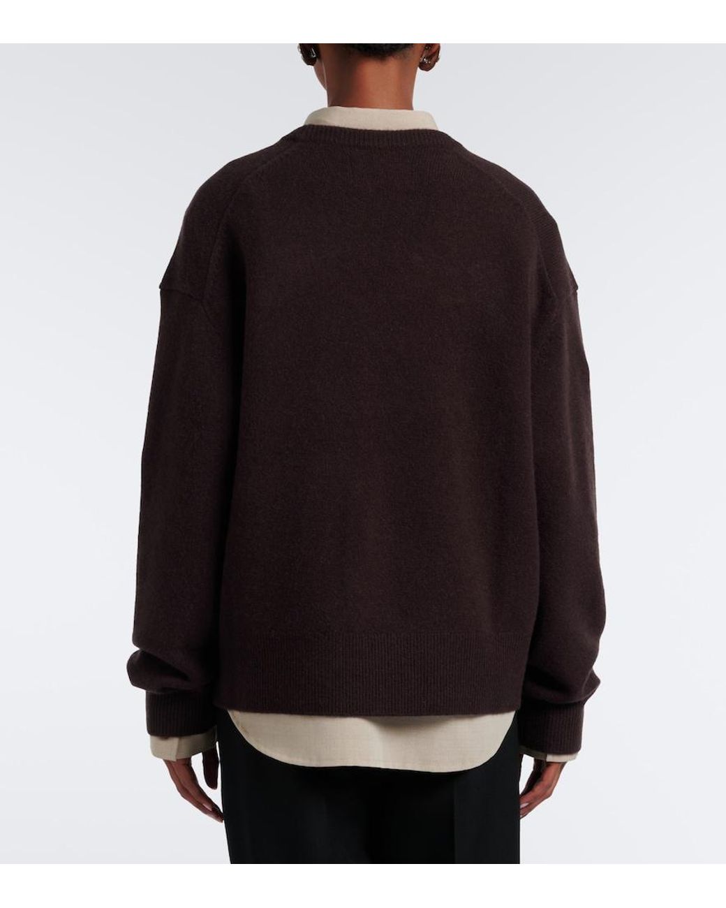 Extreme Cashmere Black N°457 Jack Cashmere-Blend Sweater
