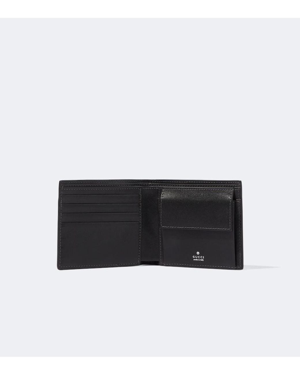 Gucci Metallic Interlocking G Gg Canvas Bifold Wallet for men