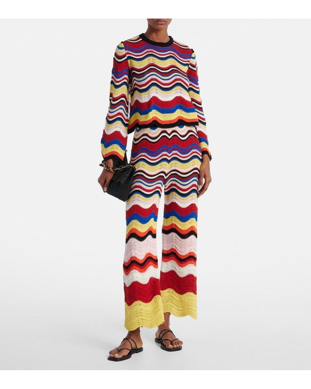 Top Chevron di LaDoubleJ in Blue