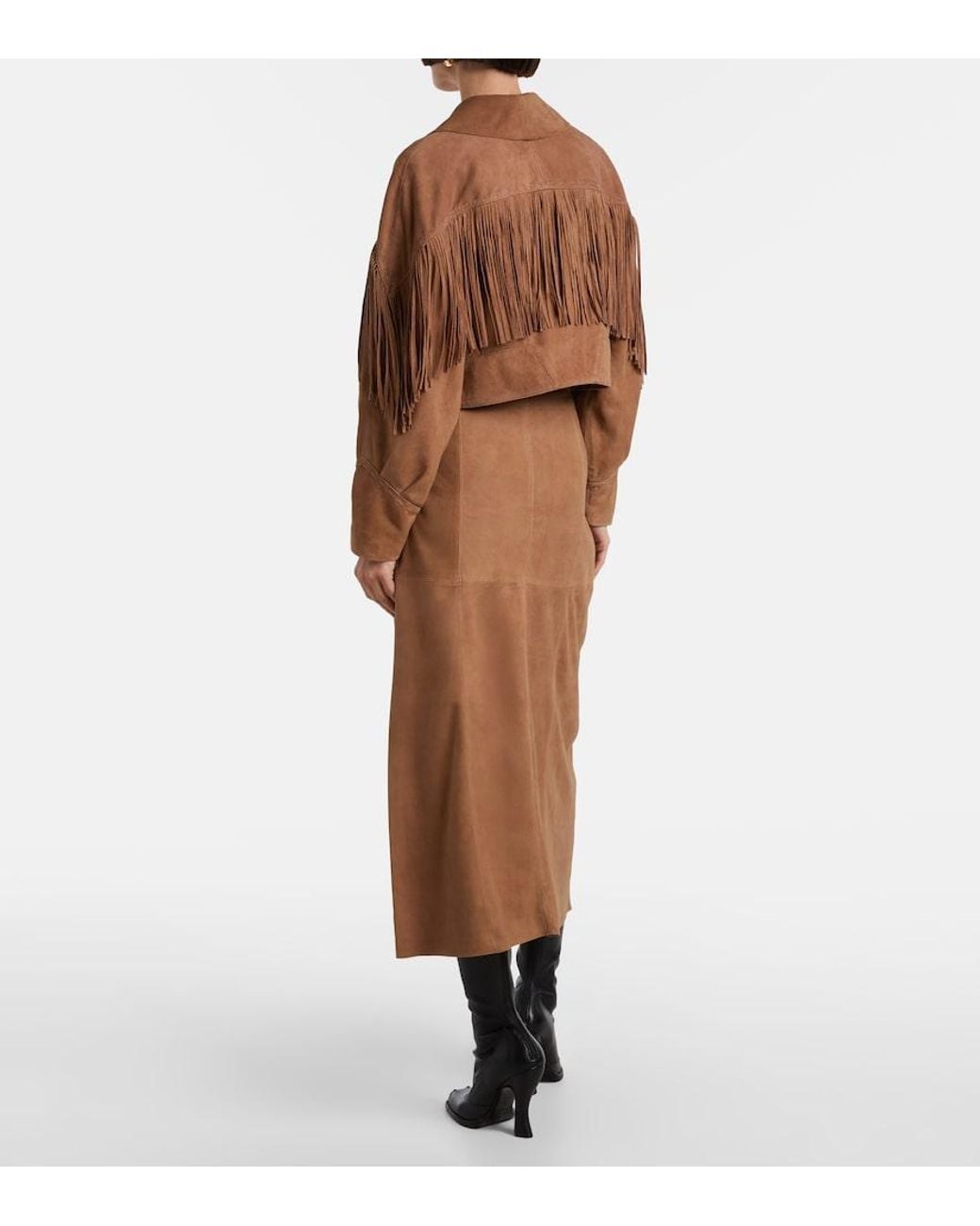 Gonna Midi Edwina di Rixo in Brown