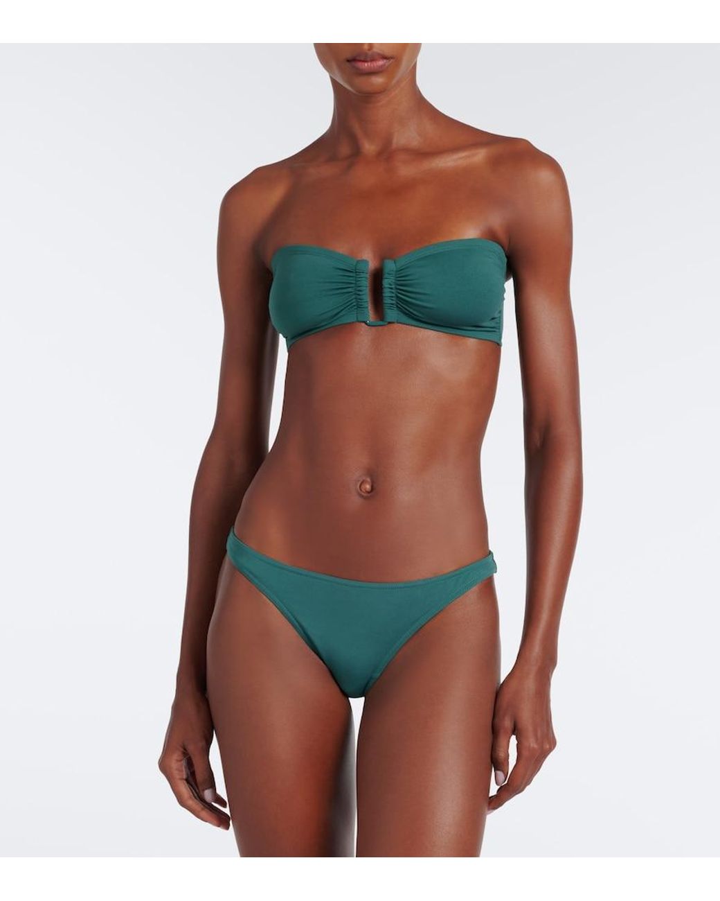 Eres Green Fripon Bikini Bottoms