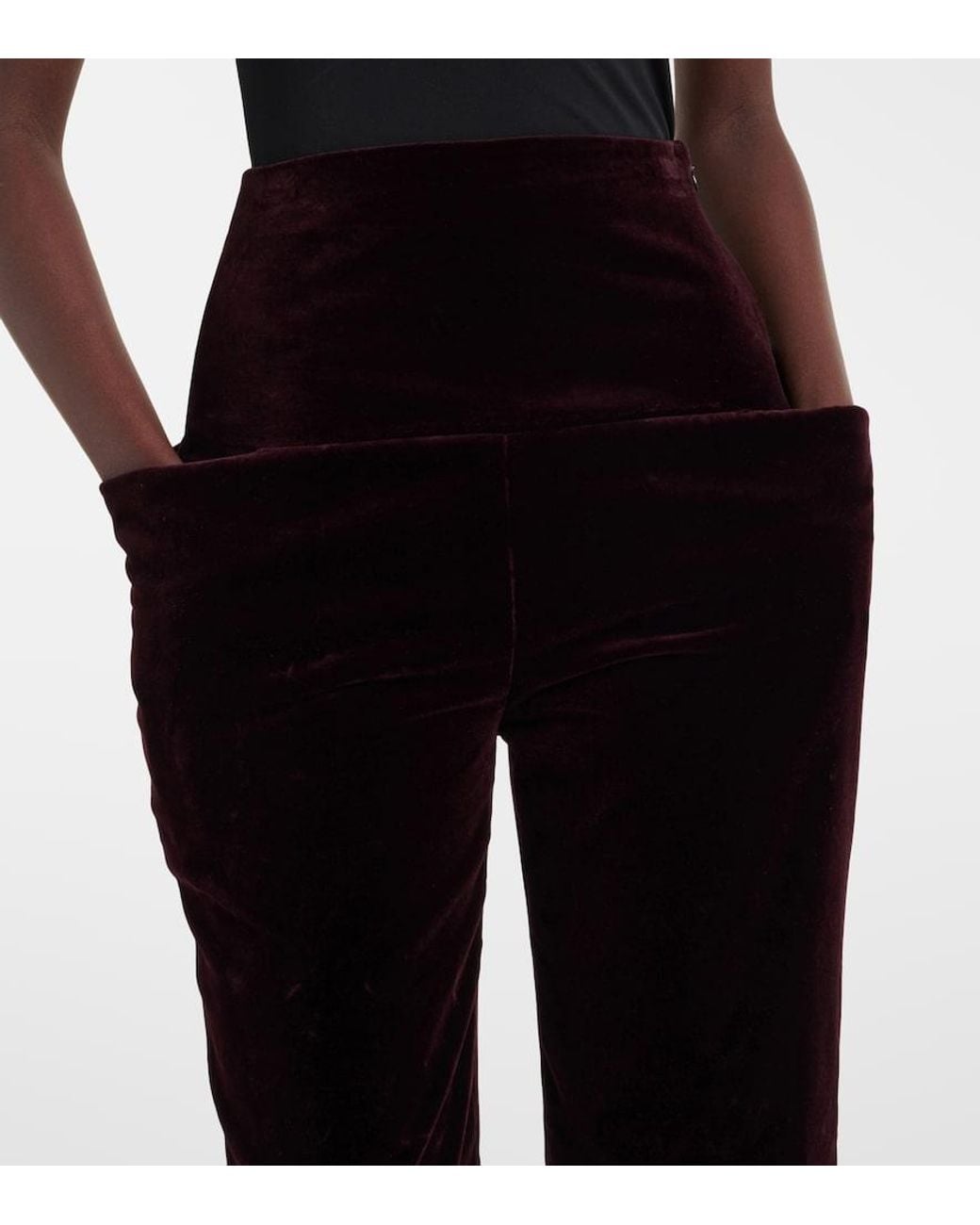 Pantaloni Regular di Alaïa in Black