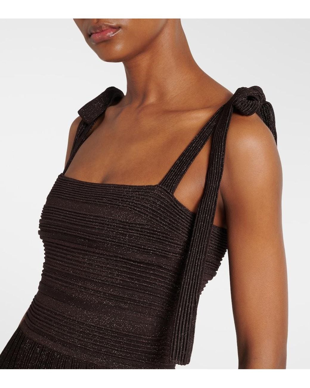 Zimmermann Black Lucky Knitted Maxi Dress