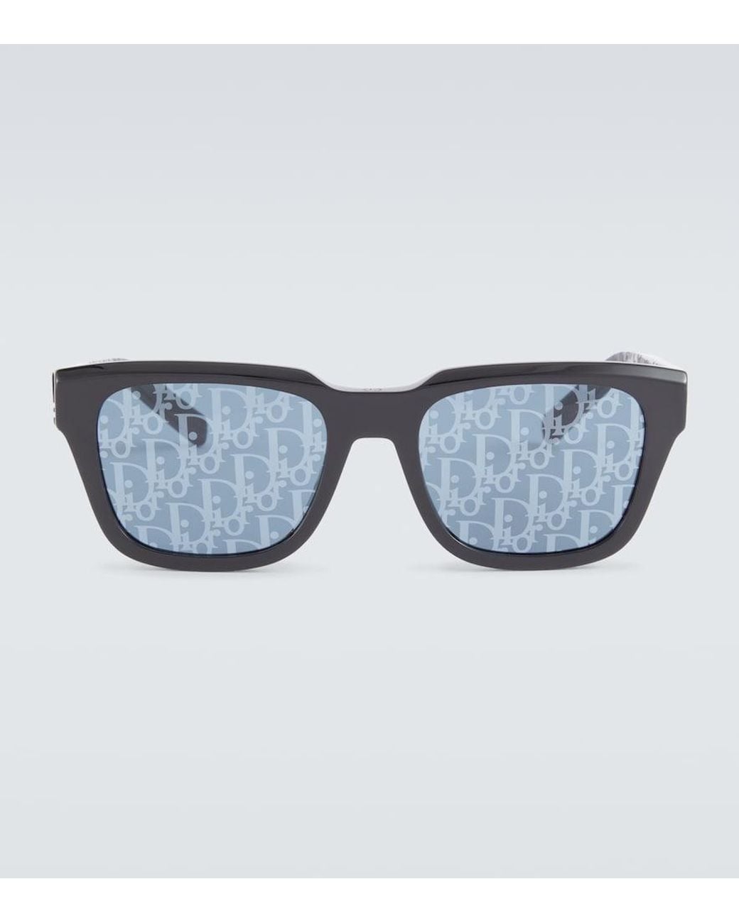 Dior Blue B23 S1i Logo D-frame Acetate Sunglasses for men