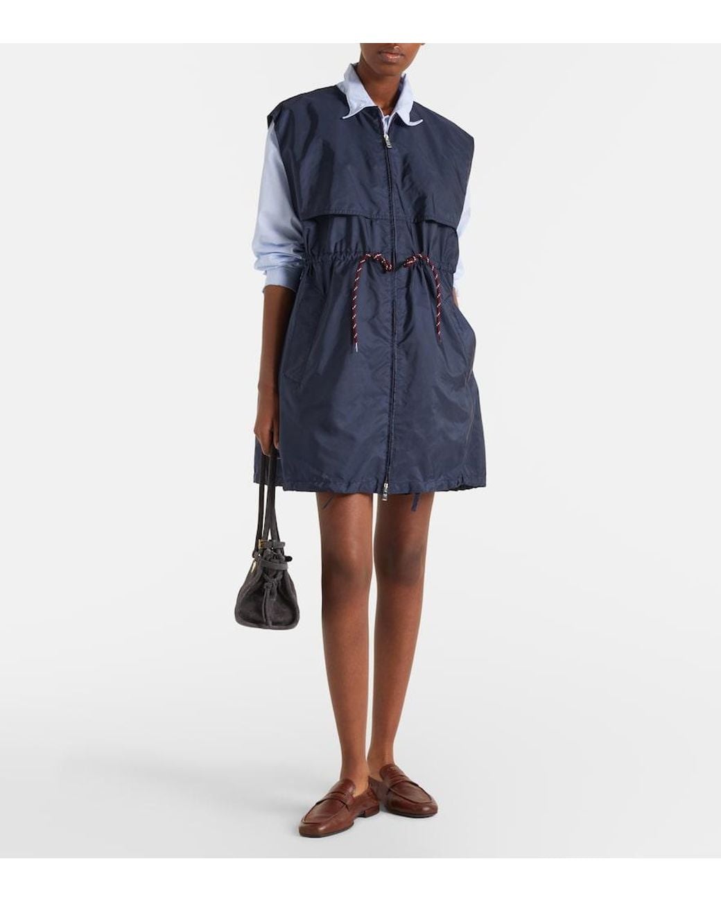 Prada Blue Re-Nylon Minidress