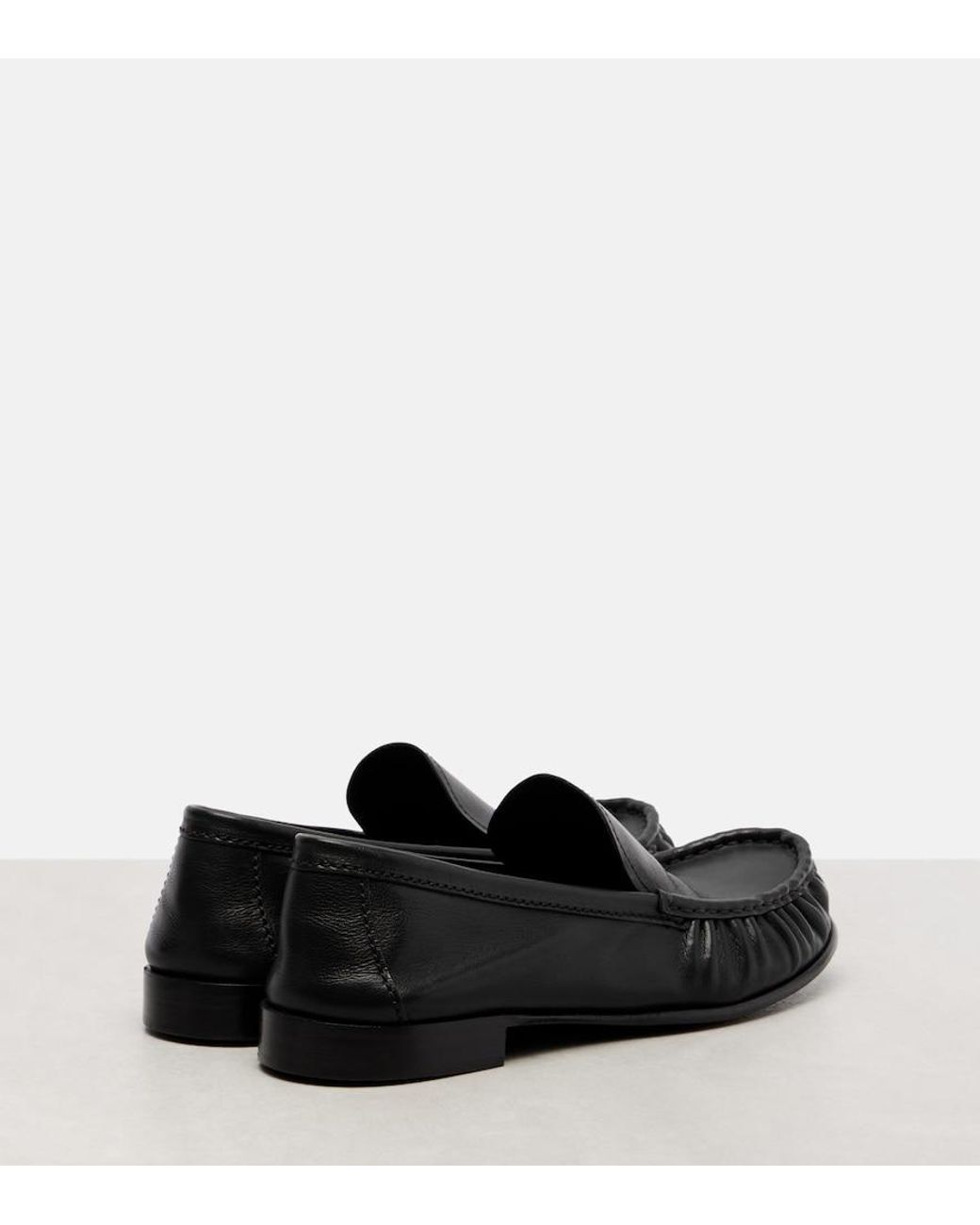 Miu Miu Black Loafers