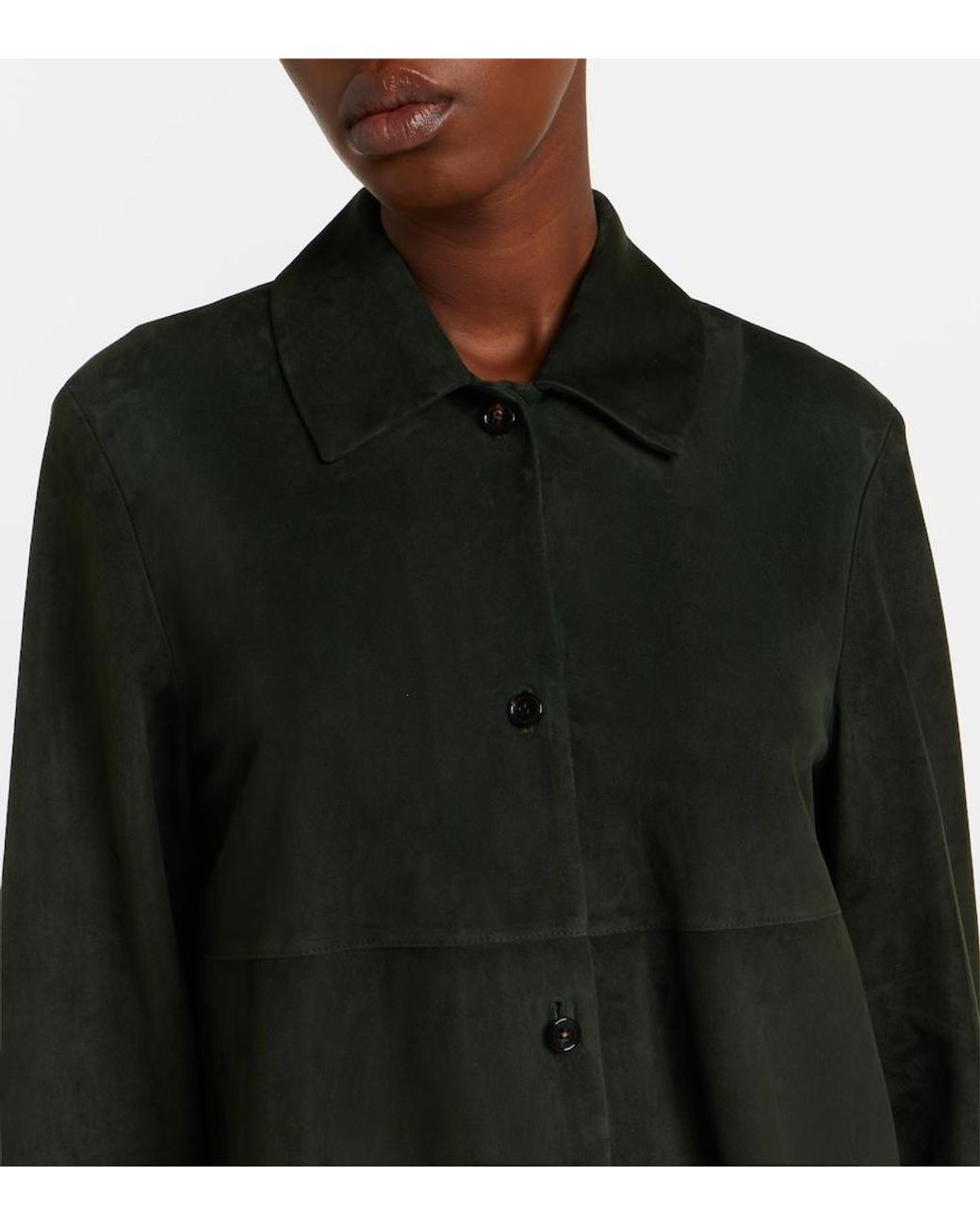 Max Mara Black Suede Jacket