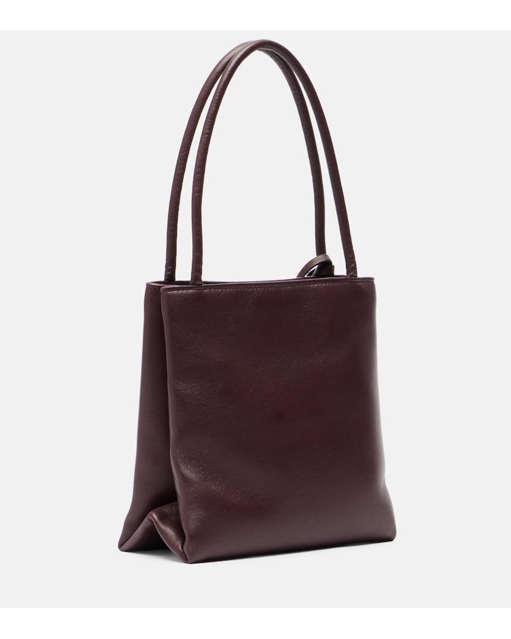 Magda Butrym Purple Julia Small Leather Shoulder Bag