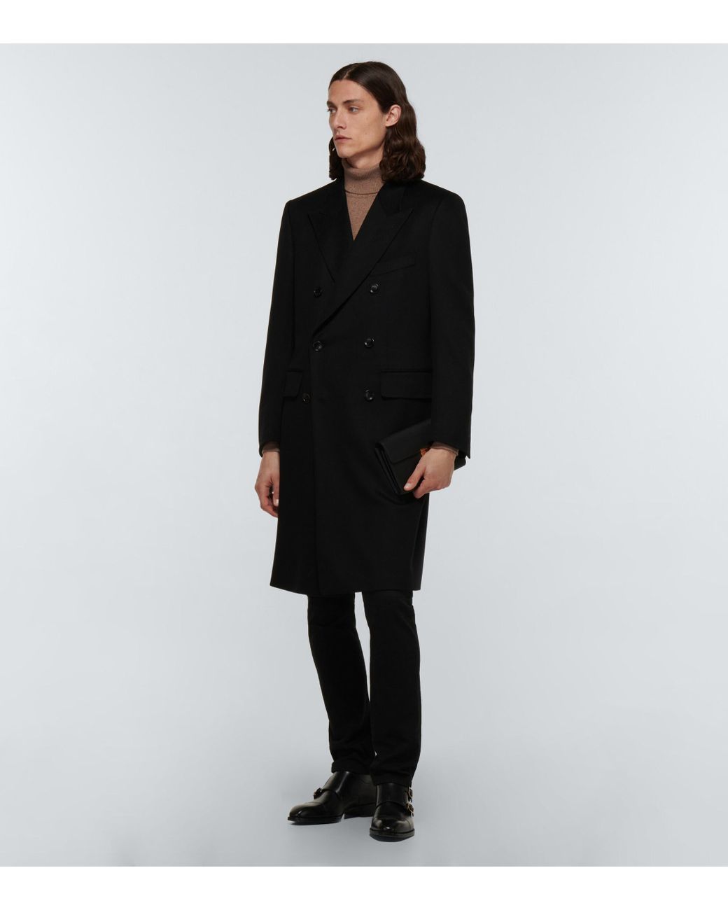 Tom Ford Double-breasted Cashmere Coat 