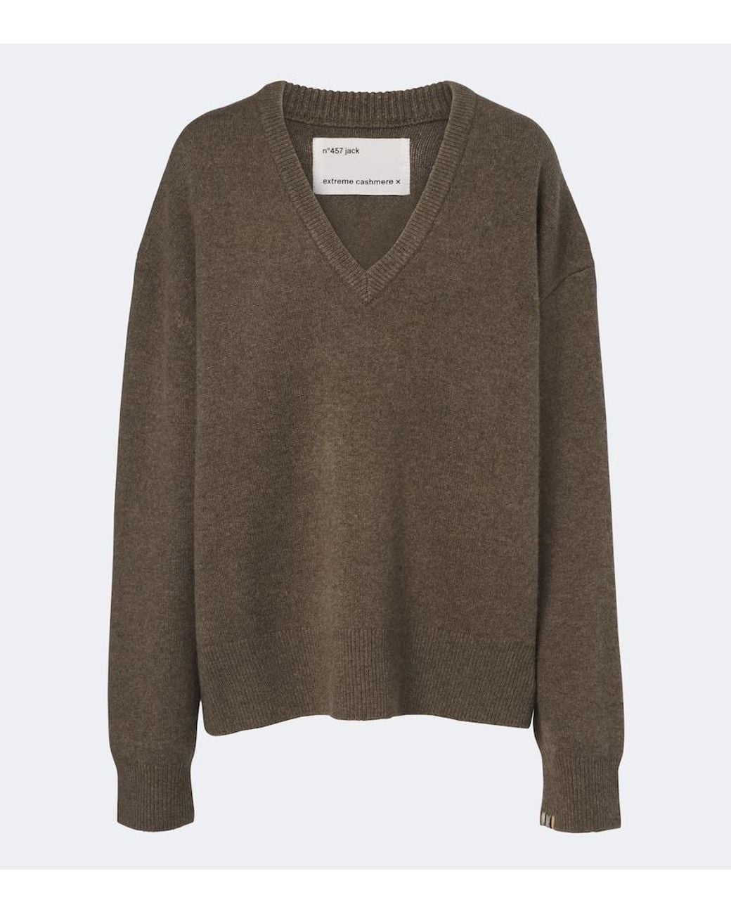 Extreme Cashmere Brown N°457 Jack Cashmere-Blend Sweater